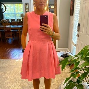 Gap dress in peach/pink color